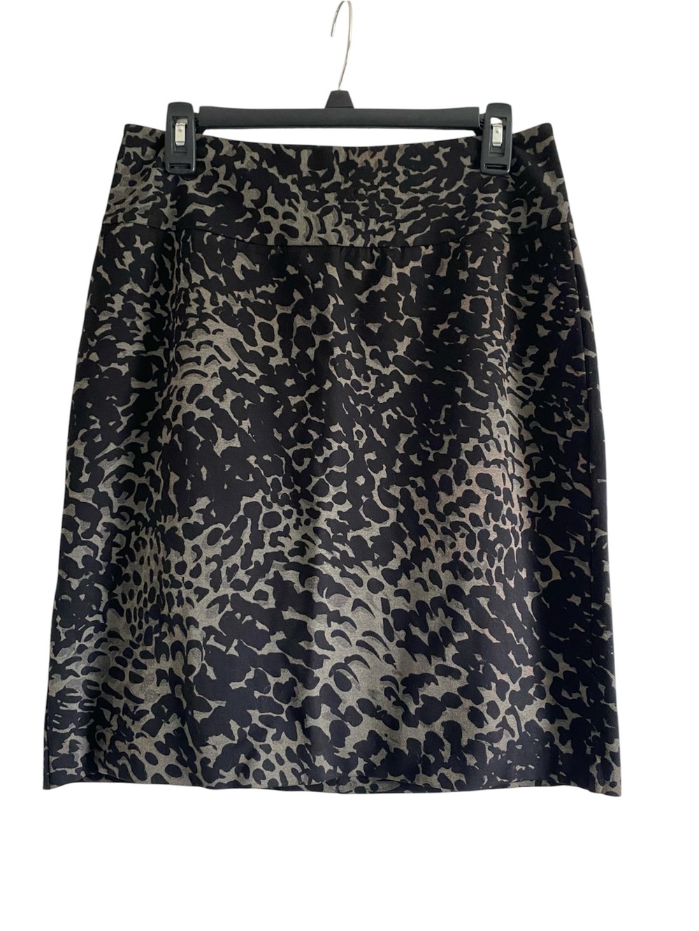 ISDA & Co Animal Print Pencil Skirt Stretch Small